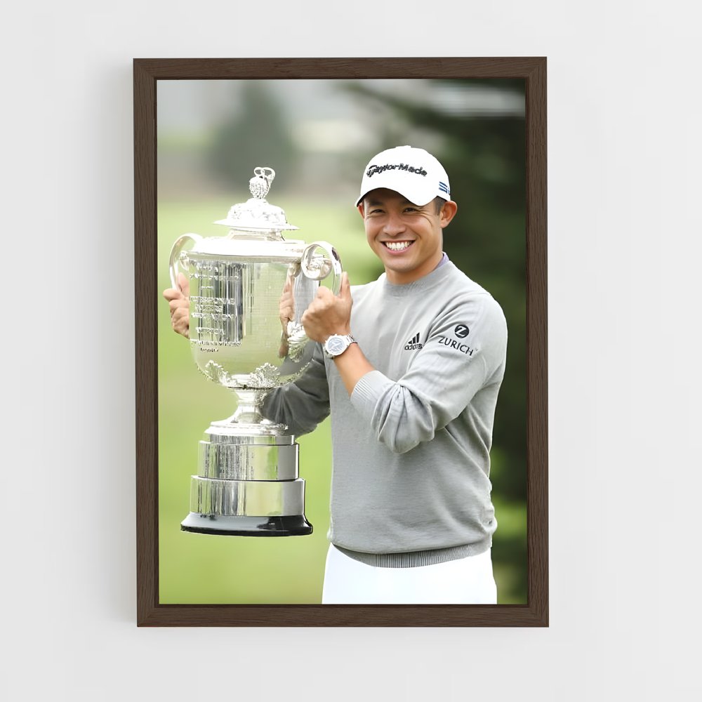 Poster Trophée de Morikawa – affiche Golf (vue 5)